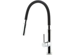Dřezová baterie Novaservis 70730.0C s černým ramenem