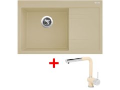 Set Sinks RIM 780 L Sahara + Mix 3 P GR - 1 Set Sinks RIM 780 L Sahara + Mix 3 P GR - 1