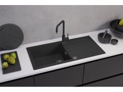 Granitový dřez Alveus Cadit 50 černý 91 Granitový dřez Alveus Cadit 50 černý 91