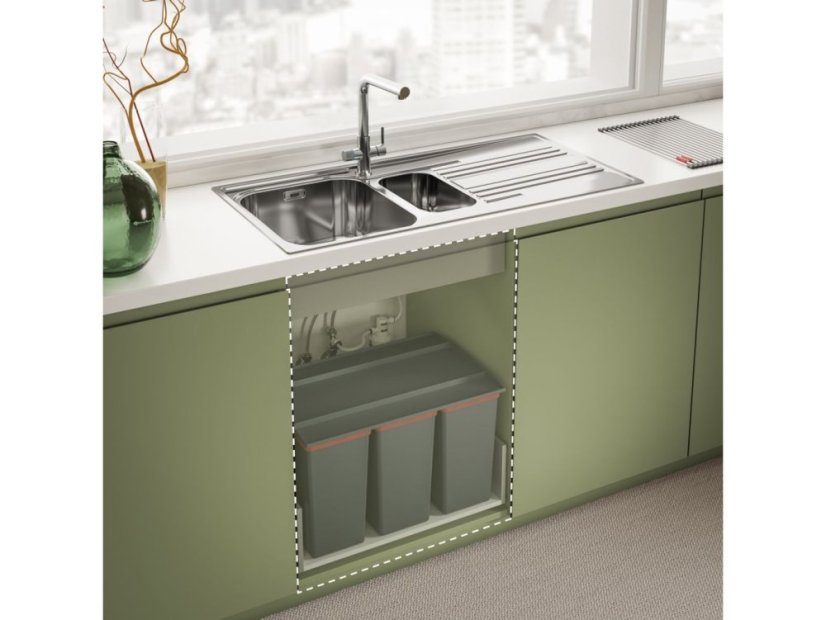 Dřezová baterie Franke FC 3077.031 LINA CLEAR WATER 2.0 Chrom - 7