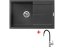 Sinks ULTIMA 790 Metalblack + Flexia