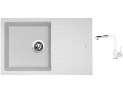 Set Sinks LINEA 780 N Milk + batéria Sinks MIX 3 P Milk Set Sinks LINEA 780 N Milk + batéria Sinks MIX 3 P Milk
