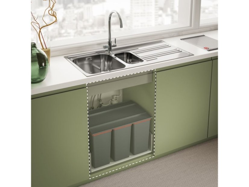 Dřezová baterie Franke FC 3080.031 LINA CLEAR WATER 2.0 Chrom - 7