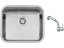 Set Sinks BELOM 540 V leštený + batéria Sinks MIX 3 S