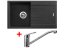 Set Sinks RAPID 780 Granblack + Pronto