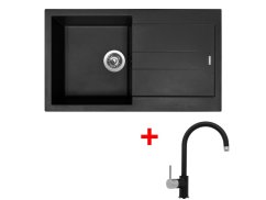 Set Sinks Amanda 860 Pureblack + Vitalia GR Set Sinks Amanda 860 Pureblack + Vitalia GR