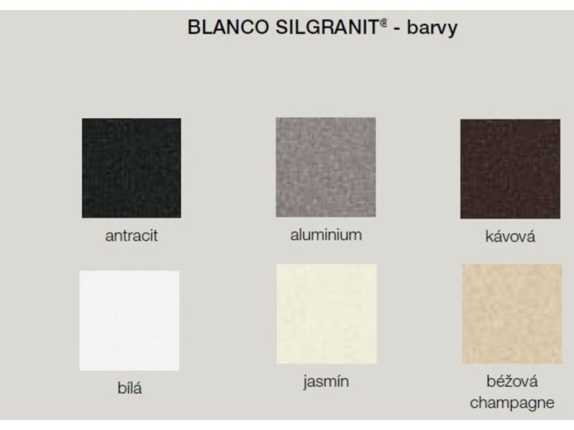Granitový drez Blanco LEGRA 6 S antracit