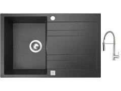 Set Sinks GRANDE 800 Granblack + batéria Sinks MIX 35 PROF S chróm