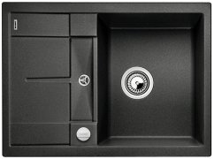 Granitový drez Blanco METRA 45 S Compact Šedá vulkán s excentrom