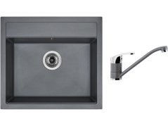 Set Sinks SOLO 560 Titanium + baterie Sinks PRONTO Titanium Set Sinks SOLO 560 Titanium + baterie Sinks PRONTO Titanium