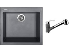 Set Sinks CUBE 560 Titanium + batéria Sinks LEGENDA S Titanium Set Sinks CUBE 560 Titanium + batéria Sinks LEGENDA S Titanium