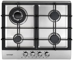 Concept PDV4760 plynová varná deska nerez - 1