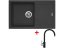 Set Sinks Linea 780 Granblack + Vitalia GR