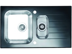 Kuchyňský dřez Alveus Glassix 20 černý