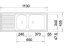 Nerezový dřez Blanco TOP EZS 11 x 4 Nerez přírodní lesk