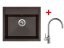Set Sinks Solo 560 Marone + Vitalia