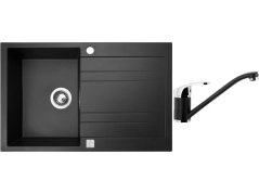 Set Sinks GRANDE 800 Metalblack + batéria Sinks PRONTO Metalblack