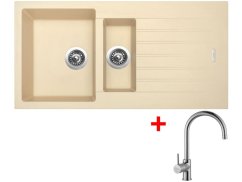 Set Sinks Perfecto 1000.1 Sahara + Vitalia Set Sinks Perfecto 1000.1 Sahara + Vitalia