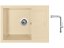 Set Sinks AMANDA 650 Sahara + baterie Sinks SLIM S2 kartáčovaná