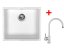 Set Sinks Frame 457 Milk + Vitalia GR