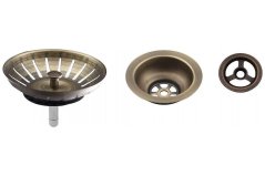 Sinks komponenty pro granitový dřez - bronz antik - 1