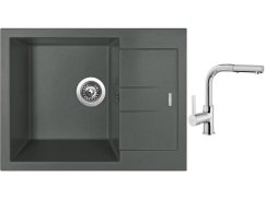 Set Sinks AMANDA 650 Titanium + batéria Sinks ENIGMA S chróm Set Sinks AMANDA 650 Titanium + batéria Sinks ENIGMA S chróm