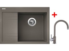 Sinks RIM 650 P Truffle + Vitalia GR Sinks RIM 650 P Truffle + Vitalia GR
