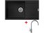 Set Sinks Ultima 860 XXL Pureblack + Vitalia