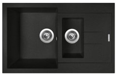 Granitový drez Sinks Amanda 780.1 Metalblack Granitový drez Sinks Amanda 780.1 Metalblack