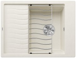 Granitový drez Blanco ELON 45 S Biela soft