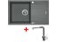 Set Sinks Linea 780 XC Titanium + Mix 3 P GR