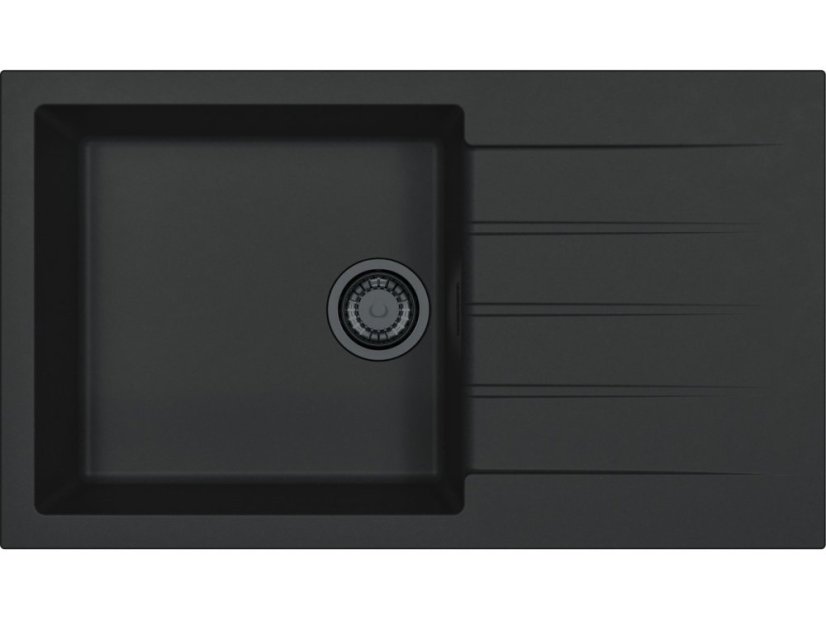 Granitový drez Alveus Cadit 40 A90 Black edition - 1