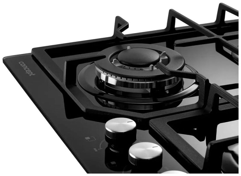 Concept PDV7460bc BLACK plynová varná deska - 2