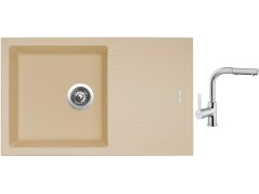 Set Sinks LINEA 780 N Sahara + batéria Sinks ENIGMA S chróm Set Sinks LINEA 780 N Sahara + batéria Sinks ENIGMA S chróm