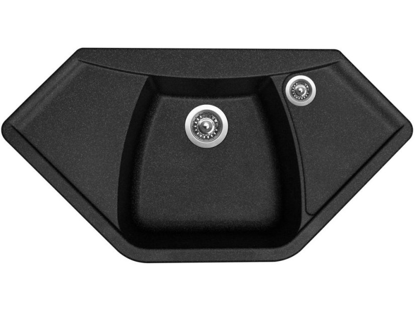 Set Sinks NAIKY 980 Granblack + batéria Sinks MIX 35 Granblack