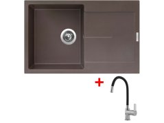 Sinks ULTIMA 790 Marone + Flexia Sinks ULTIMA 790 Marone + Flexia