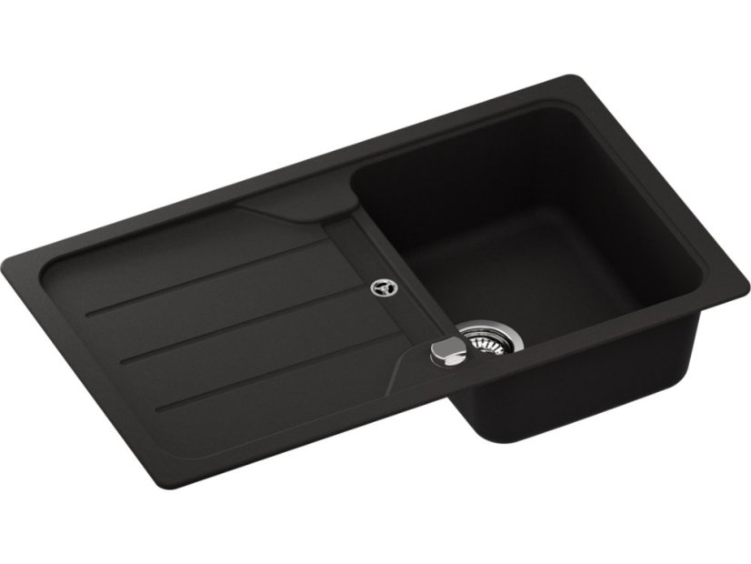 Granitový drez Schock Formhaus D-100-A Nero