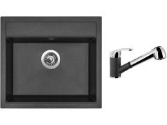 Set Sinks SOLO 560 Metalblack + baterie Sinks LEGENDA S Metalblack Set Sinks SOLO 560 Metalblack + baterie Sinks LEGENDA S Metalblack