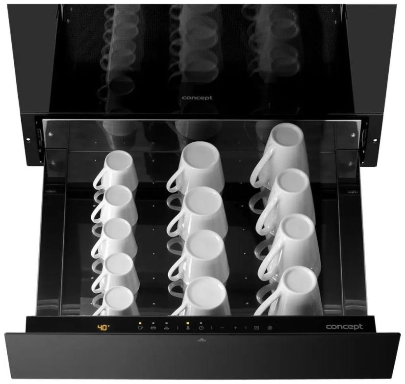 Ohřívací zásuvka Concept OZ4022bc BLACK - 1