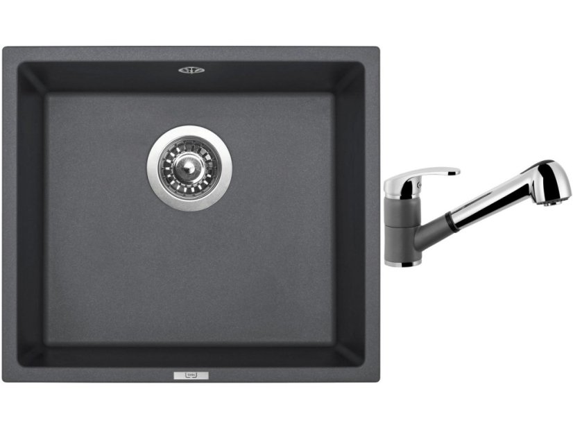 Set Sinks FRAME 457 Titanium + batéria Sinks LEGENDA S Titanium