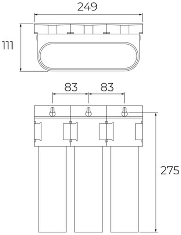 Trojstupňový systém filtrácie vody Teka TWF 330 - 10