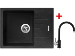 Sinks PERFECTO 650 Granblack + Vitalia GR Sinks PERFECTO 650 Granblack + Vitalia GR