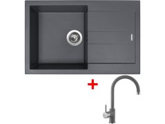 Set Sinks Amanda 780 Titanium + Vitalia GR Set Sinks Amanda 780 Titanium + Vitalia GR