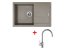 Set Sinks Amanda 780 Truffle + Vitalia