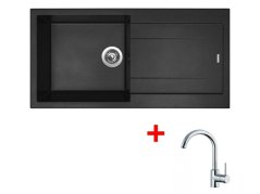 Set Sinks Amanda 990 Nanoblack+MIX 35 Set Sinks Amanda 990 Nanoblack+MIX 35