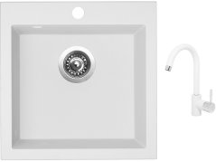 Set Sinks VIVA 455 Milk + batéria Sinks MIX 35 Milk Set Sinks VIVA 455 Milk + batéria Sinks MIX 35 Milk