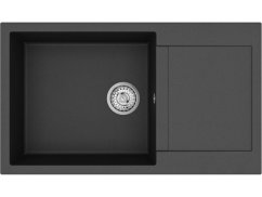 Granitový dřez Teka Clivo 60 B-TQ 1B 1D Nero - 1