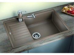 Granitový drez Blanco ZIA XL 6 S Compact sivá vulkan Granitový drez Blanco ZIA XL 6 S Compact sivá vulkan