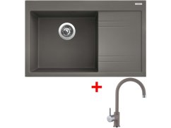 Set Sinks RIM 780 L Truffle + Vitalia GR Set Sinks RIM 780 L Truffle + Vitalia GR