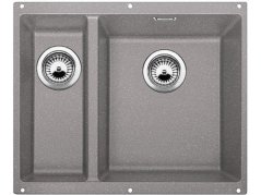 Granitový dřez Blanco SUBLINE 340/160 U Silgranit aluminium s táhlem dřez vpravo Granitový dřez Blanco SUBLINE 340/160 U Silgranit aluminium s táhlem dřez vpravo